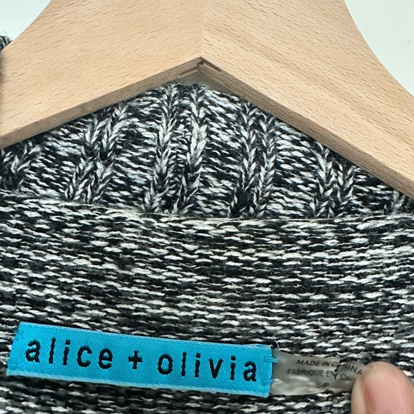 Alice + Olivia Sonora Marbled Cardigan - Picture 10 of 11